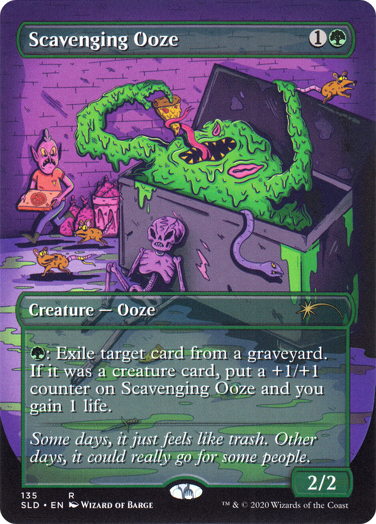 Scavenging Ooze (SLD-135) (Borderless)