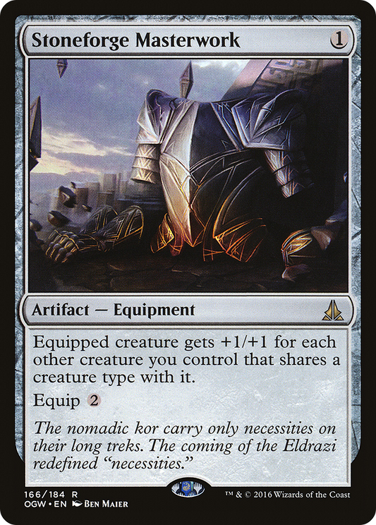 Stoneforge Masterwork (OGW-166) (Foil)