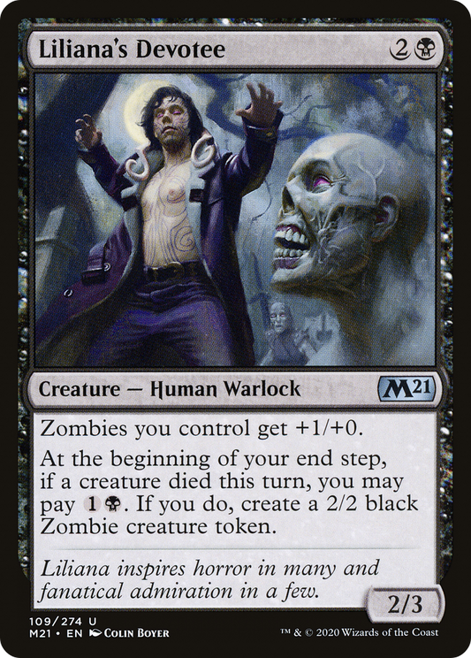 Liliana's Devotee (M21-109) (Foil)