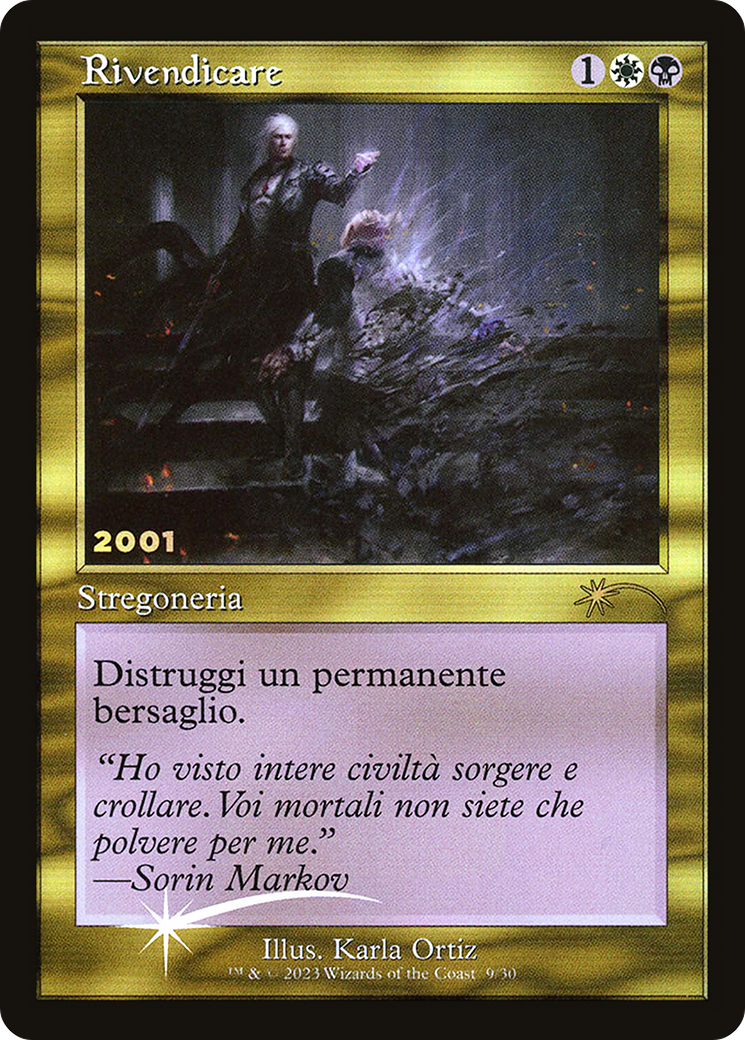 Vindicate (30A-P-009) (Foil)