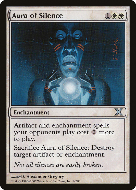 Aura of Silence (10E-006) (Foil)