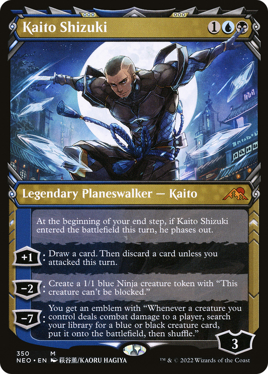 Kaito Shizuki (NEO-350) (Showcase) (Foil)