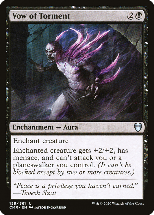 Vow of Torment (CMR-159) (Foil)