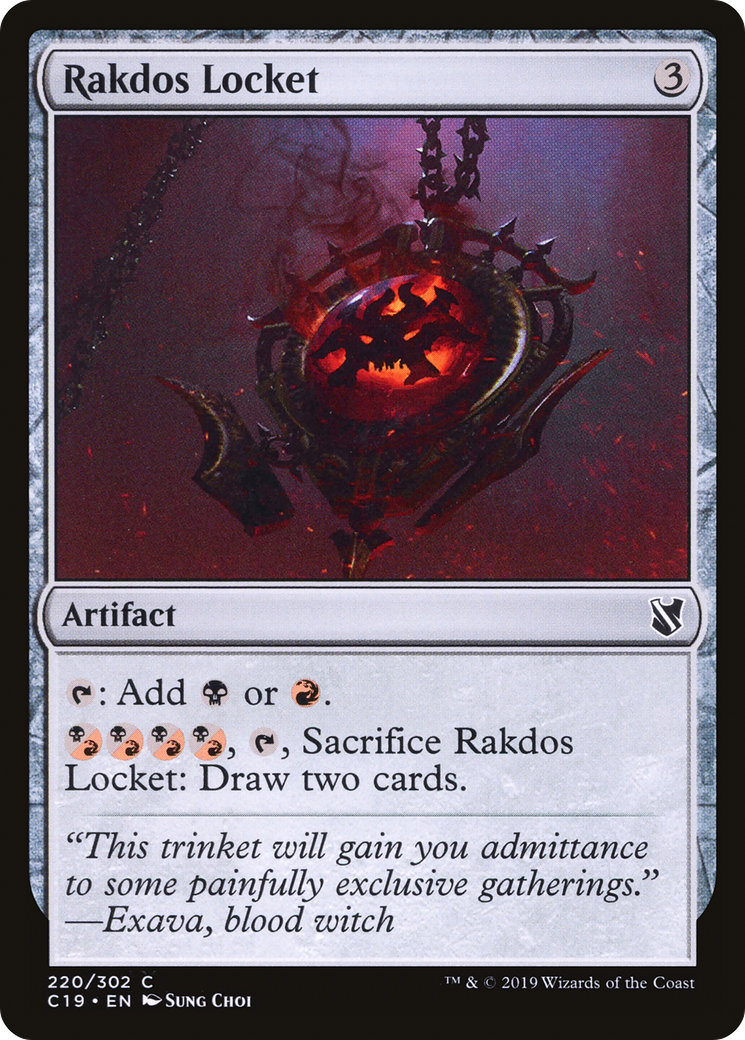 Rakdos Locket (C19-220)