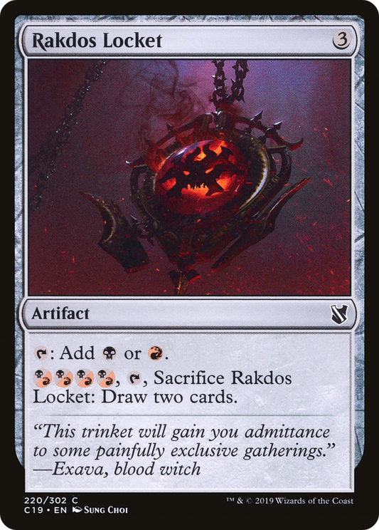 Rakdos Locket (C19-220)