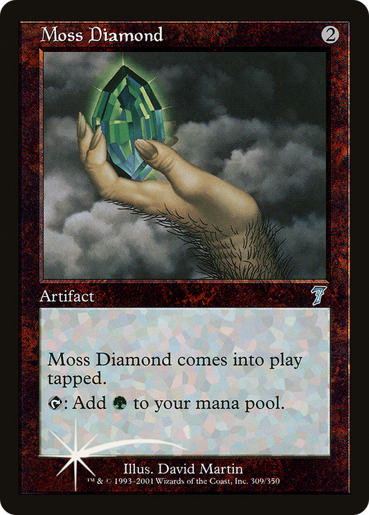 Moss Diamond (7ED-309★) (Foil)