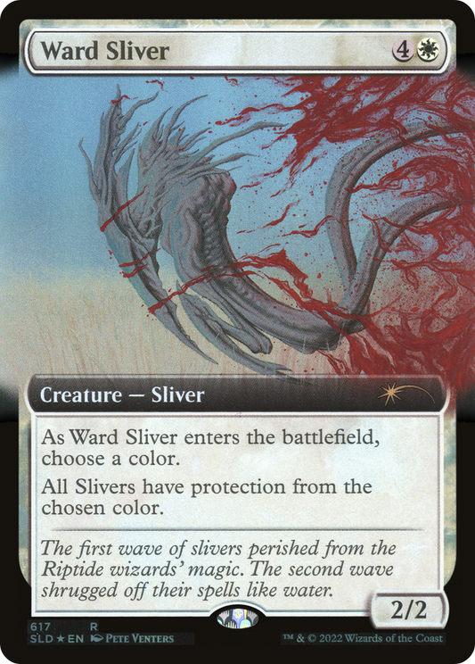 Ward Sliver (SLD-617) (Extended Art) (Foil)