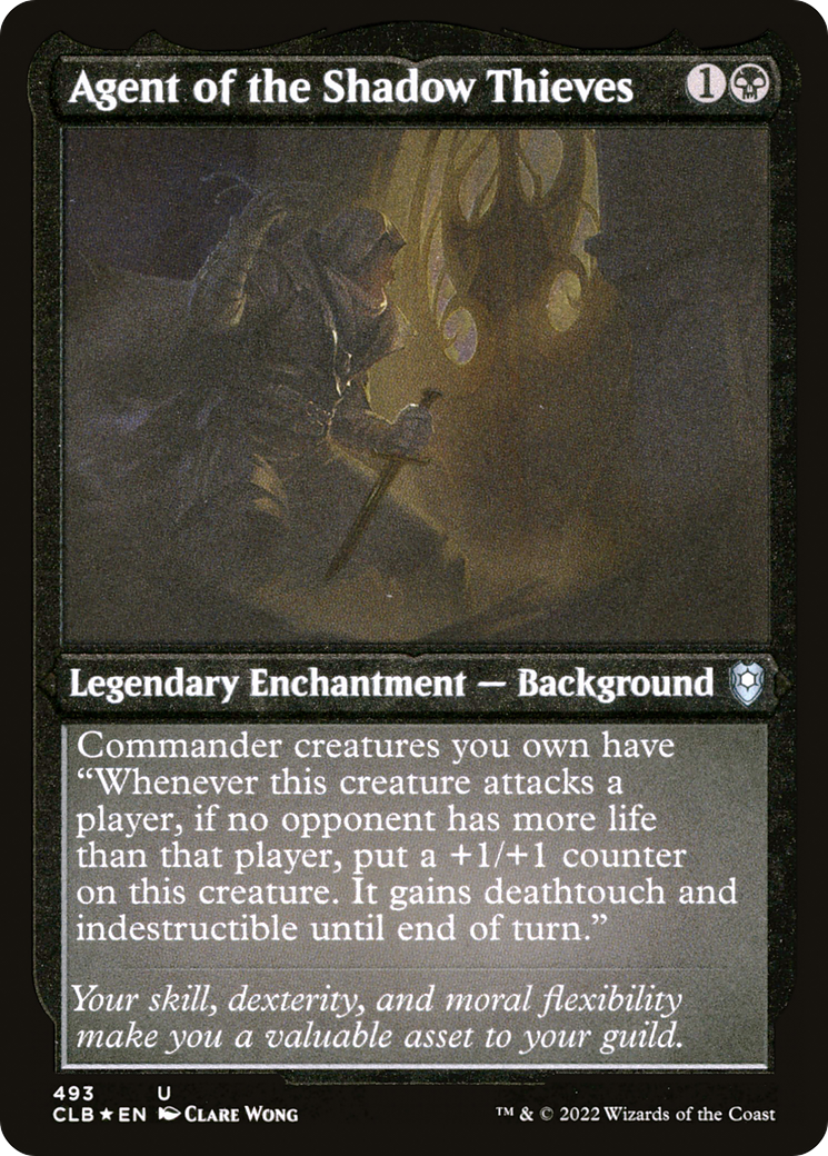 Agent of the Shadow Thieves (CLB-493) (Etched Foil)