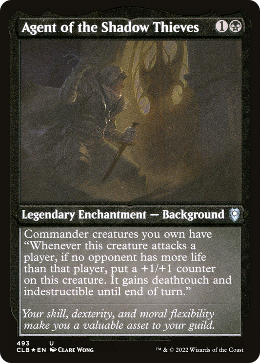 Agent of the Shadow Thieves (CLB-493) (Etched Foil)