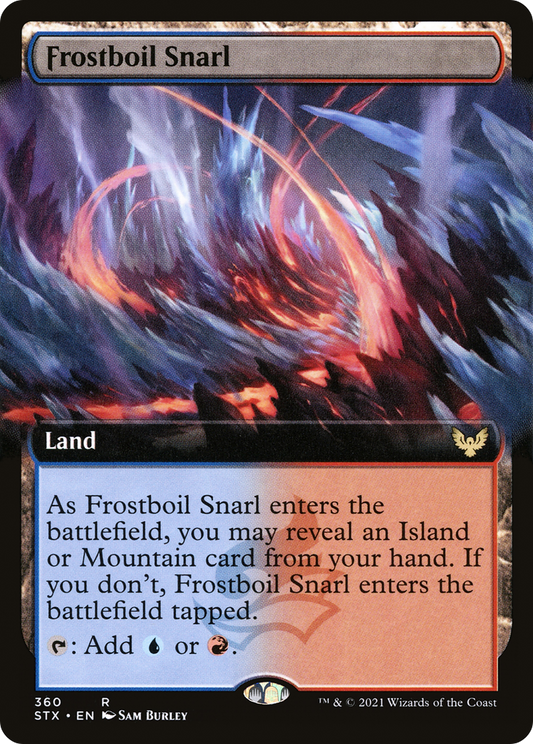 Frostboil Snarl (STX-360) (Extended Art)