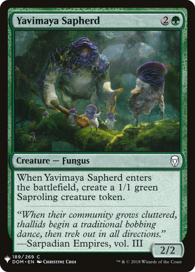Yavimaya Sapherd (LIST-DOM-189)