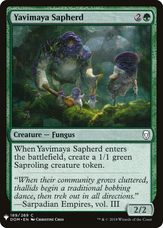 Yavimaya Sapherd (LIST-DOM-189)