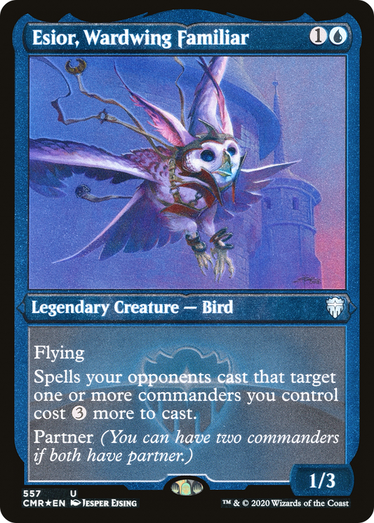 Esior, Wardwing Familiar (CMR-557) (Etched Foil)