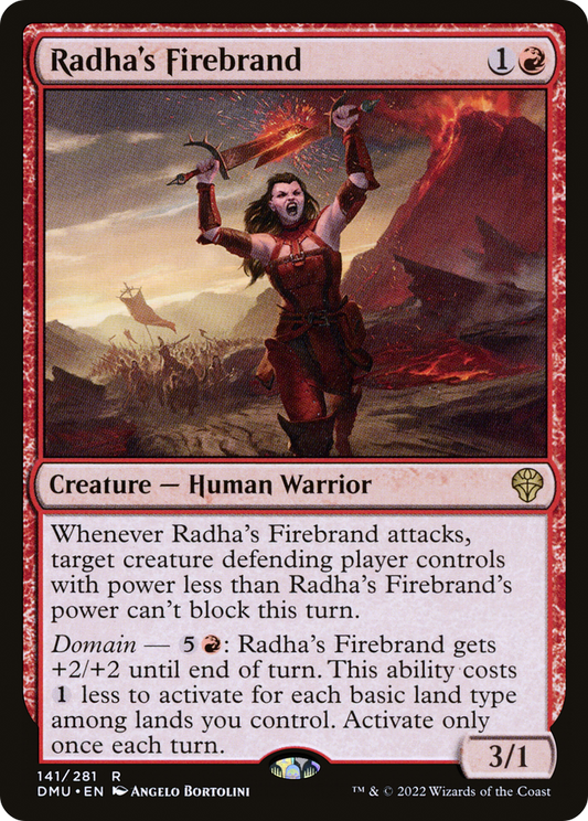 Radha's Firebrand (DMU-141) (Foil)