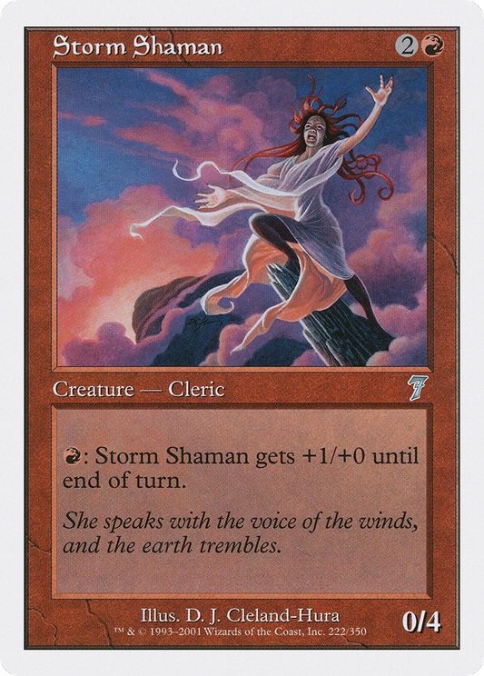 Storm Shaman (7ED-222)