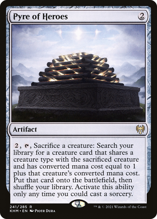 Pyre of Heroes (KHM-241) (Foil)