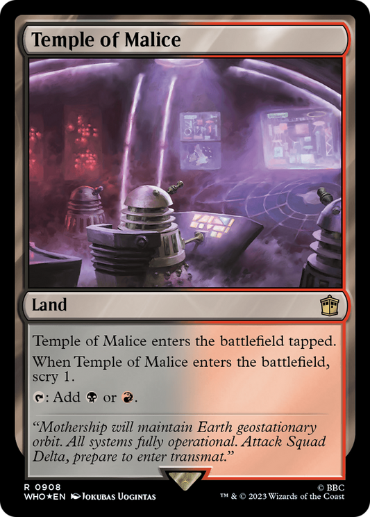 Temple of Malice (WHO-908) (Surge Foil)