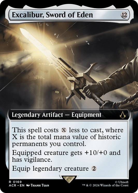 Excalibur, Sword of Eden (ACR-169) (Extended Art) (Foil)