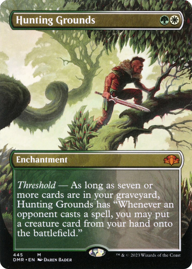 Hunting Grounds (DMR-445) (Borderless) (Foil)