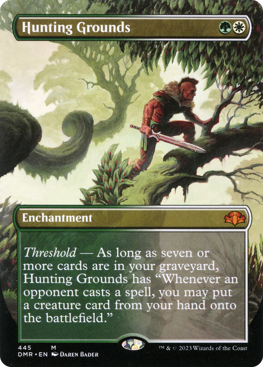 Hunting Grounds (DMR-445) (Borderless) (Foil)