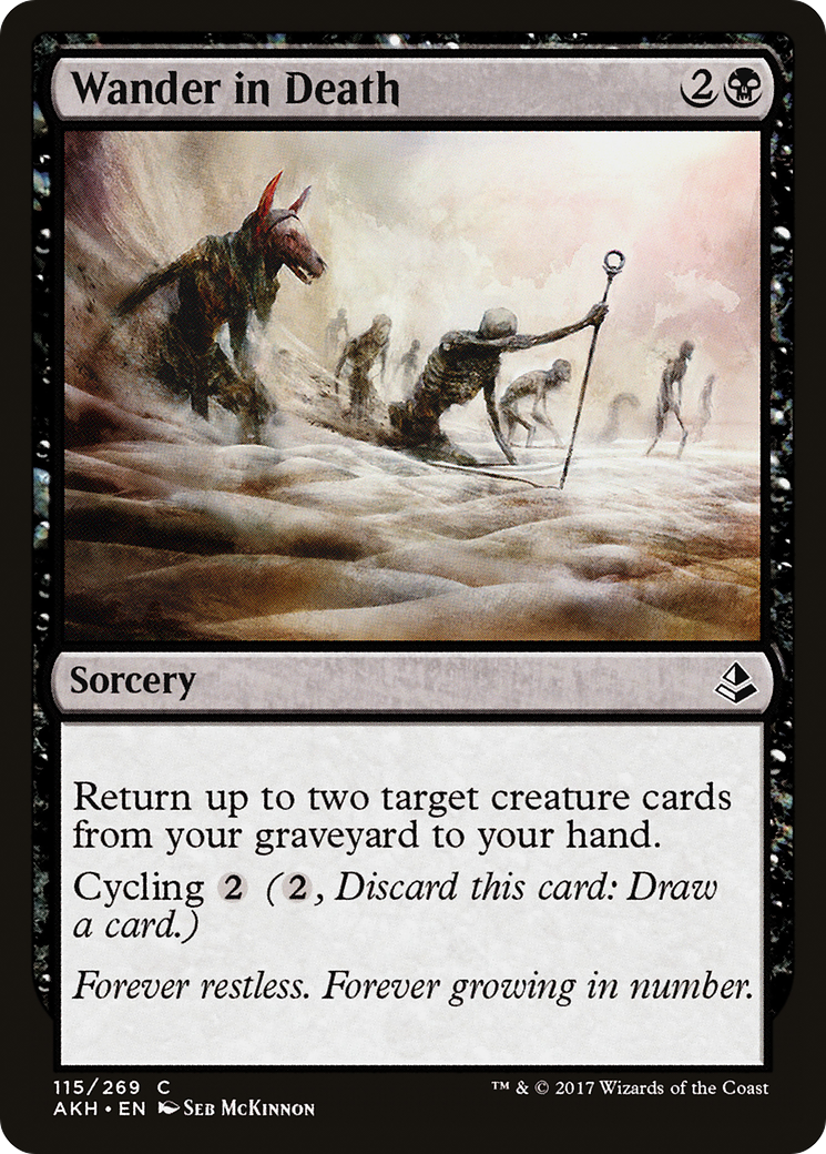 Wander in Death (AKH-115) (Foil)