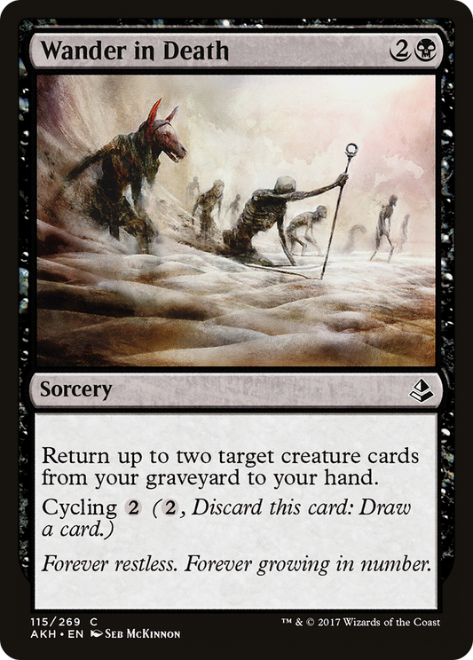Wander in Death (AKH-115) (Foil)