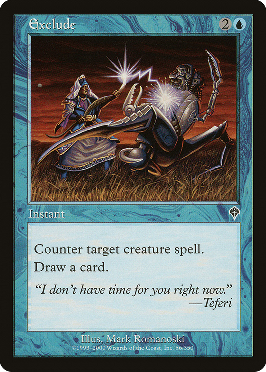 Exclude (INV-056) (Foil)