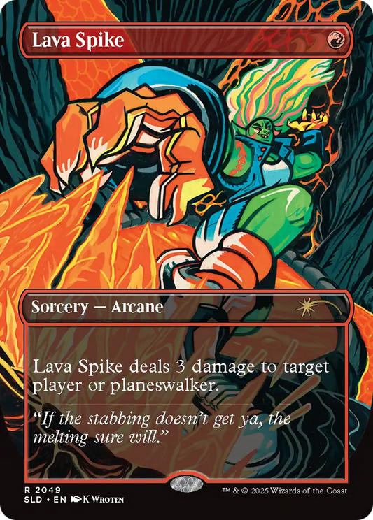 Lava Spike (SLD-2049) (Foil)