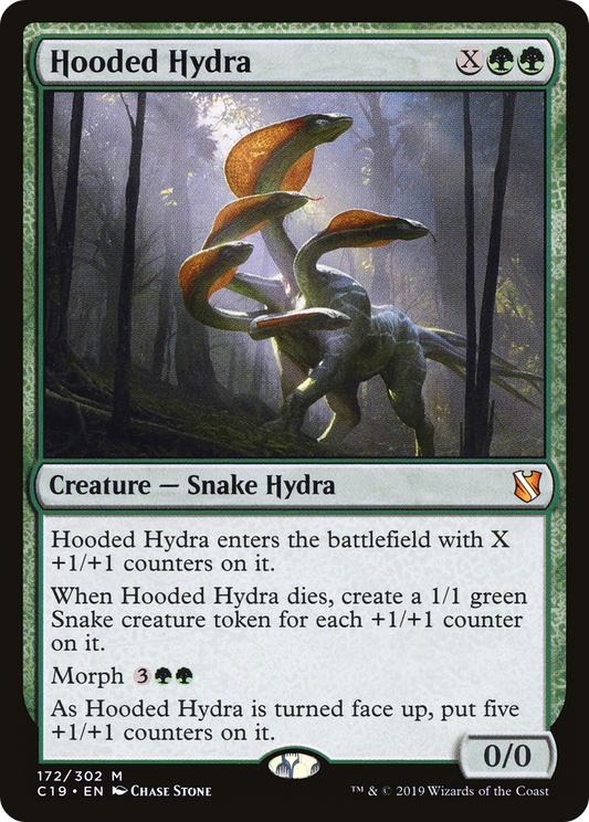 Hooded Hydra (C19-172)
