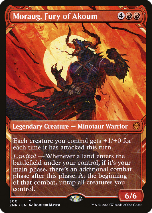 Moraug, Fury of Akoum (ZNR-300) (Showcase) (Foil)