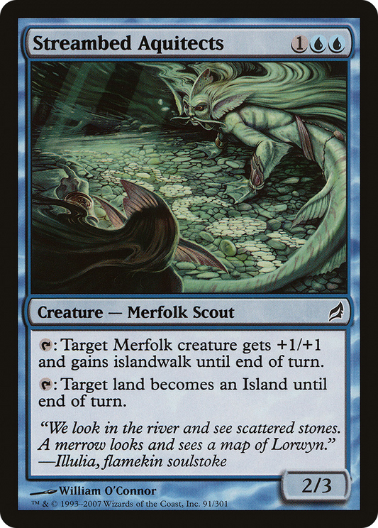 Streambed Aquitects (LRW-091) (Foil)