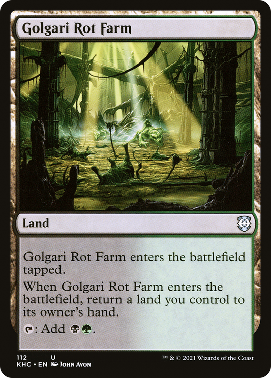 Golgari Rot Farm (KHC-112)