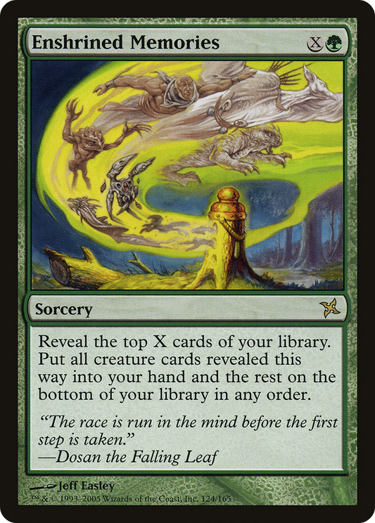 Enshrined Memories (BOK-124) (Foil)