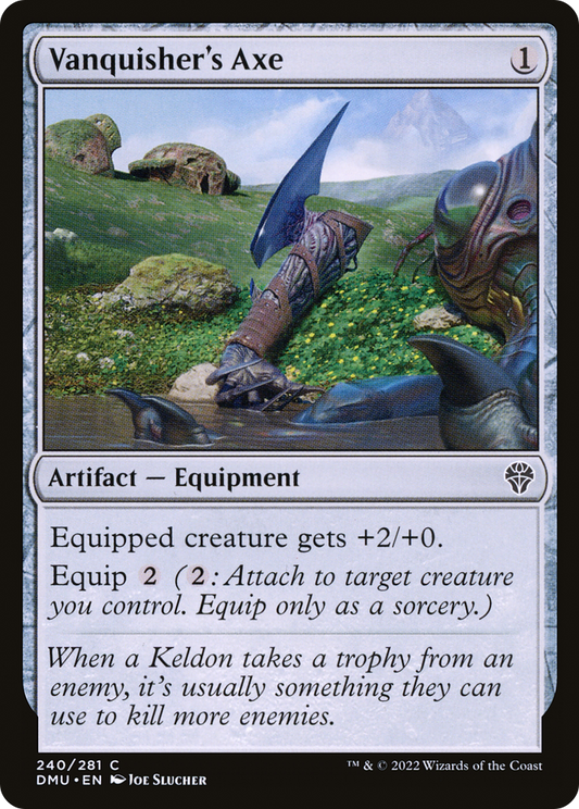 Vanquisher's Axe (DMU-240) (Foil)