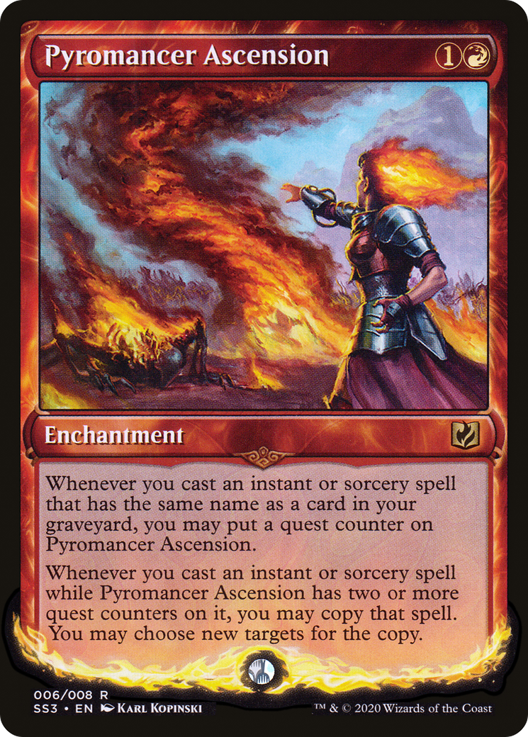 Pyromancer Ascension (SS3-006) (Foil)