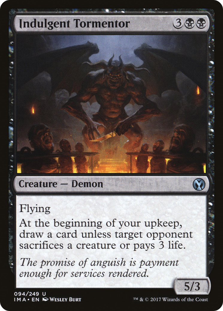 Indulgent Tormentor (IMA-094) (Foil)