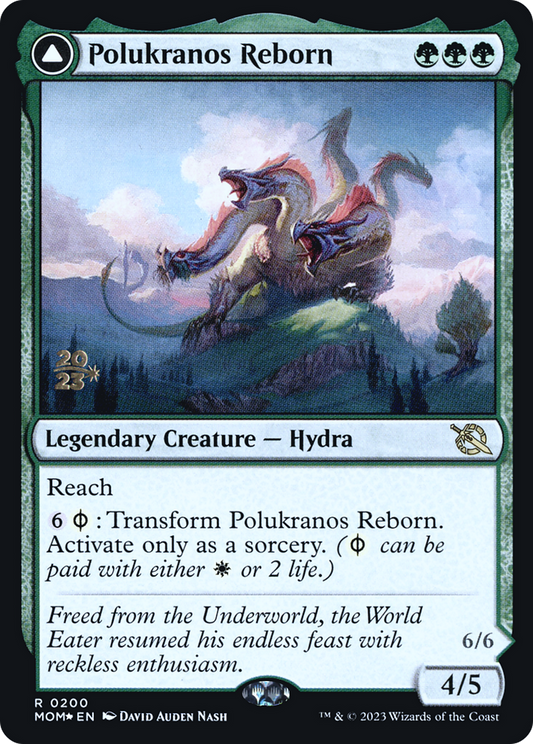 Polukranos Reborn // Polukranos, Engine of Ruin (PRE-200S) (Foil)