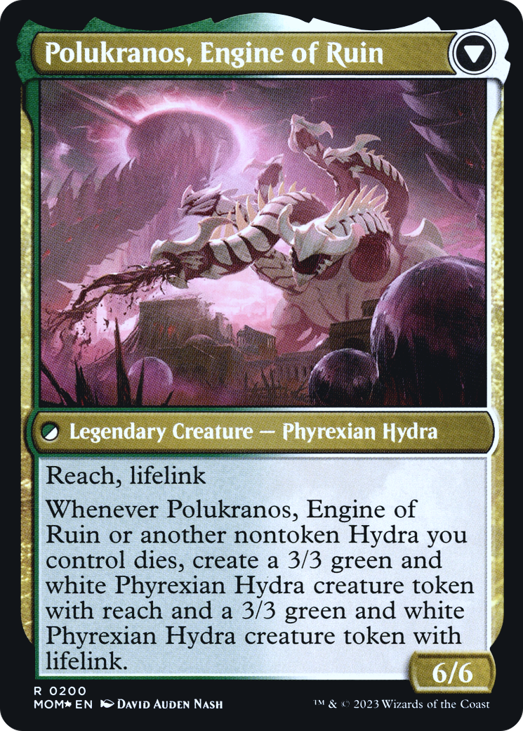 Polukranos Reborn // Polukranos, Engine of Ruin (PRE-200S) (Foil)