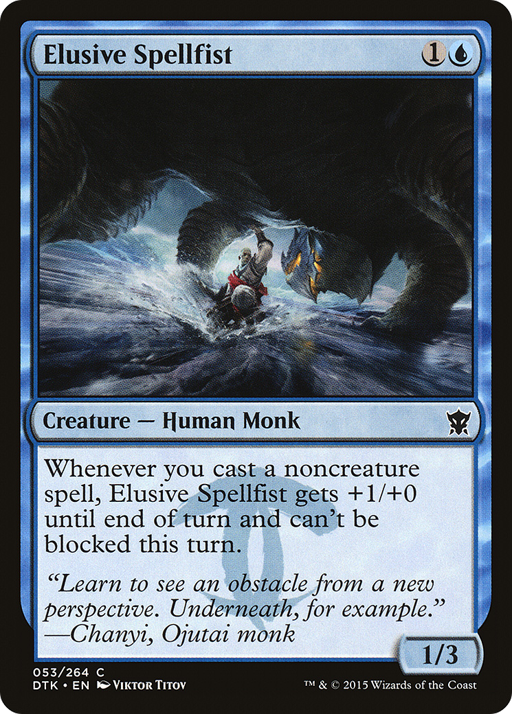 Elusive Spellfist (DTK-053)