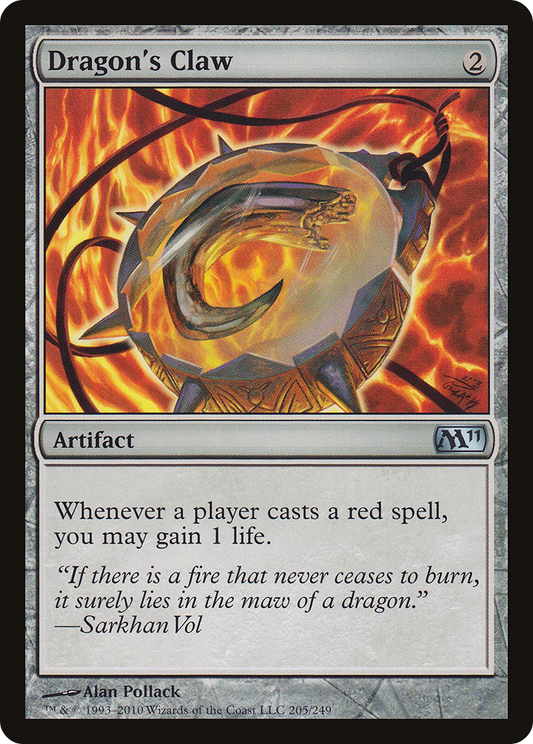 Dragon's Claw (M11-205) (Foil)