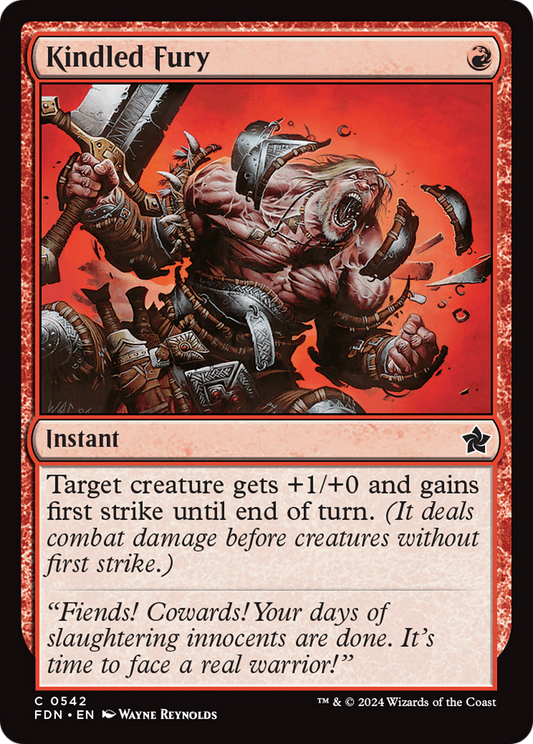 Kindled Fury (FDN-542)