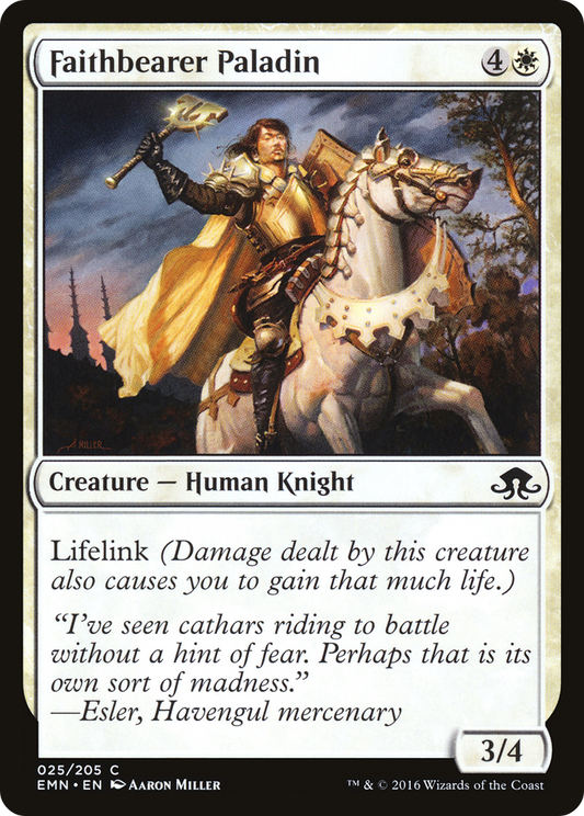 Faithbearer Paladin (EMN-025) (Foil)