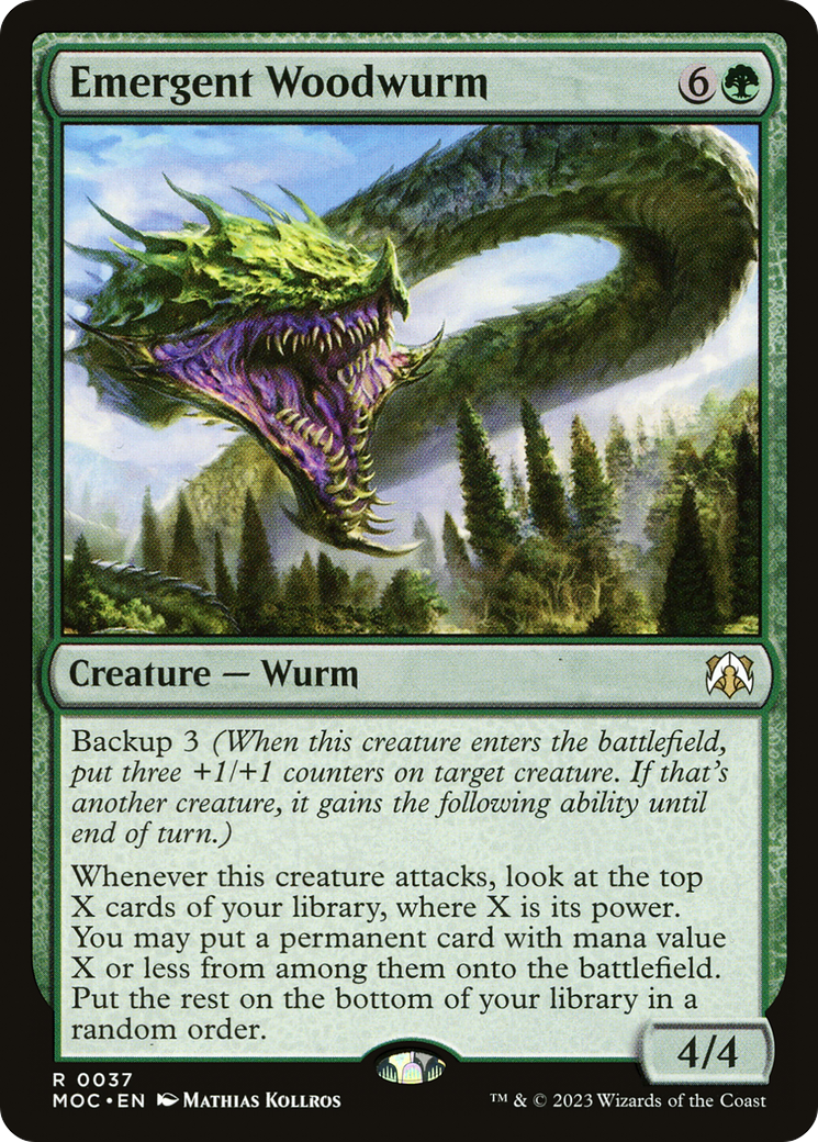 Emergent Woodwurm (MOC-037)