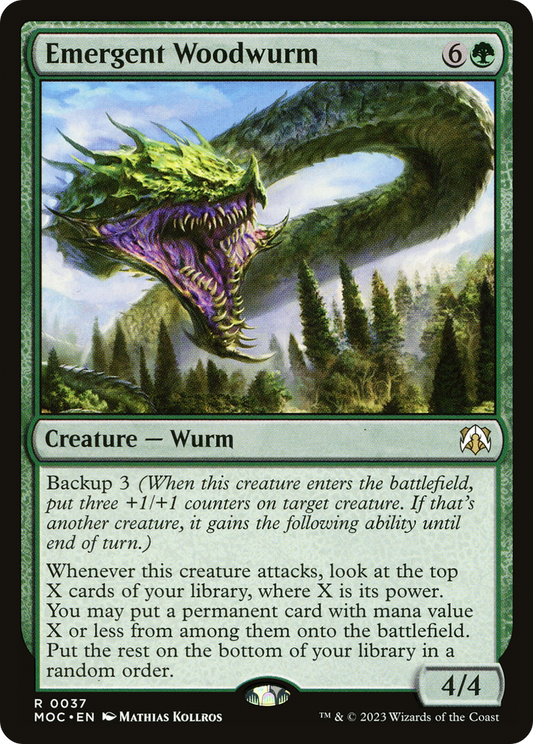 Emergent Woodwurm (MOC-037)