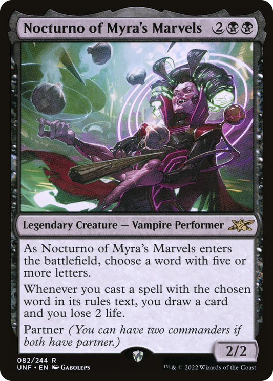 Nocturno of Myra's Marvels (UNF-082)