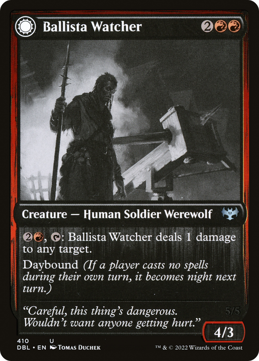 Ballista Watcher // Ballista Wielder (DBL-410) (Foil)
