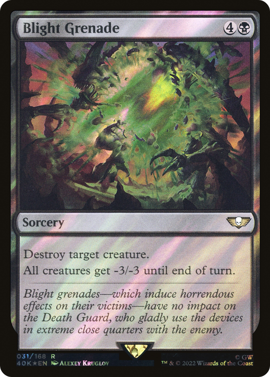Blight Grenade (40K-31★) (Surge Foil)