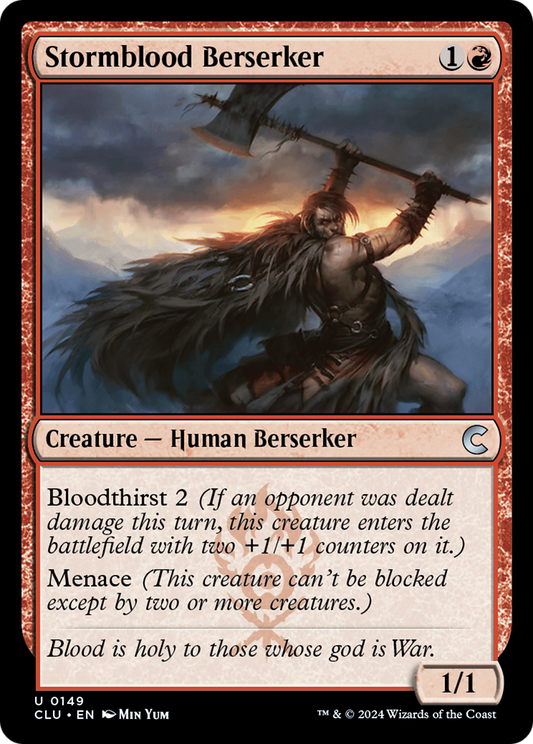 Stormblood Berserker (CLU-149)