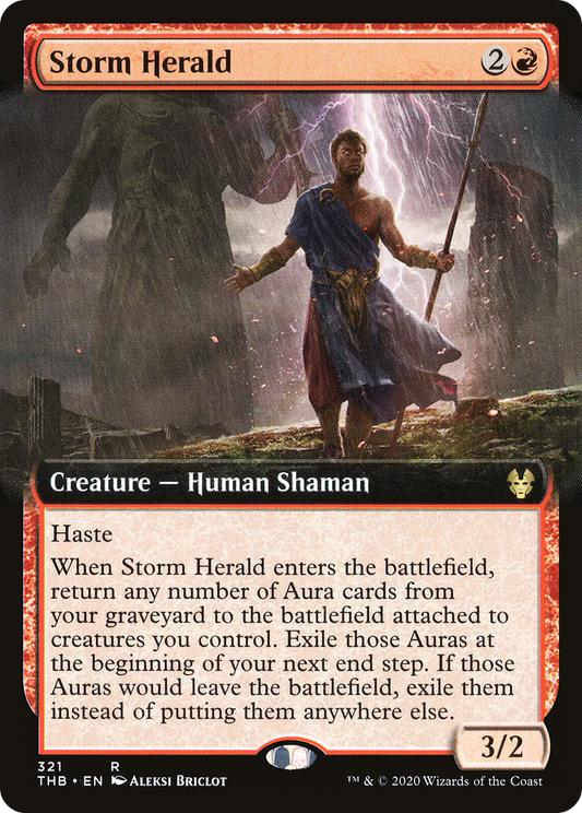 Storm Herald (THB-321) (Extended Art)