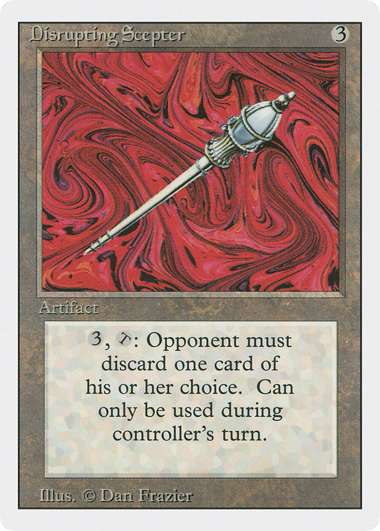 Disrupting Scepter (3ED-245)